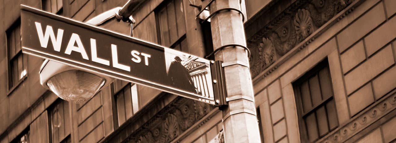 Wall Street Sign