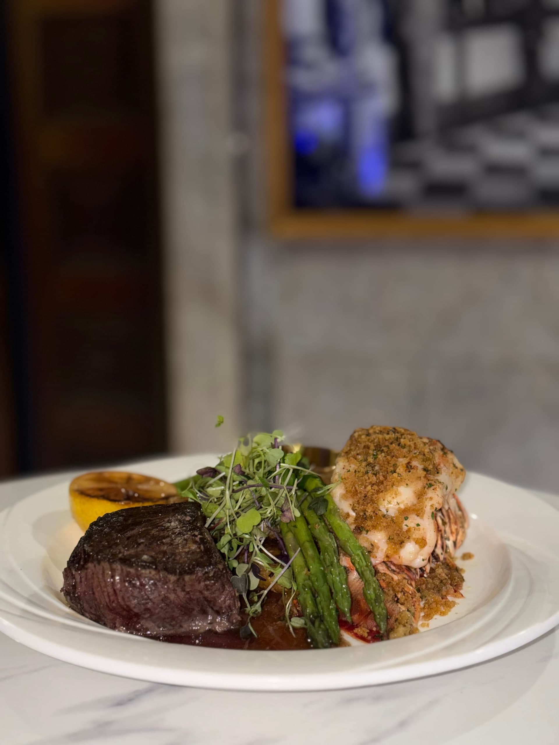 Plated presentation
