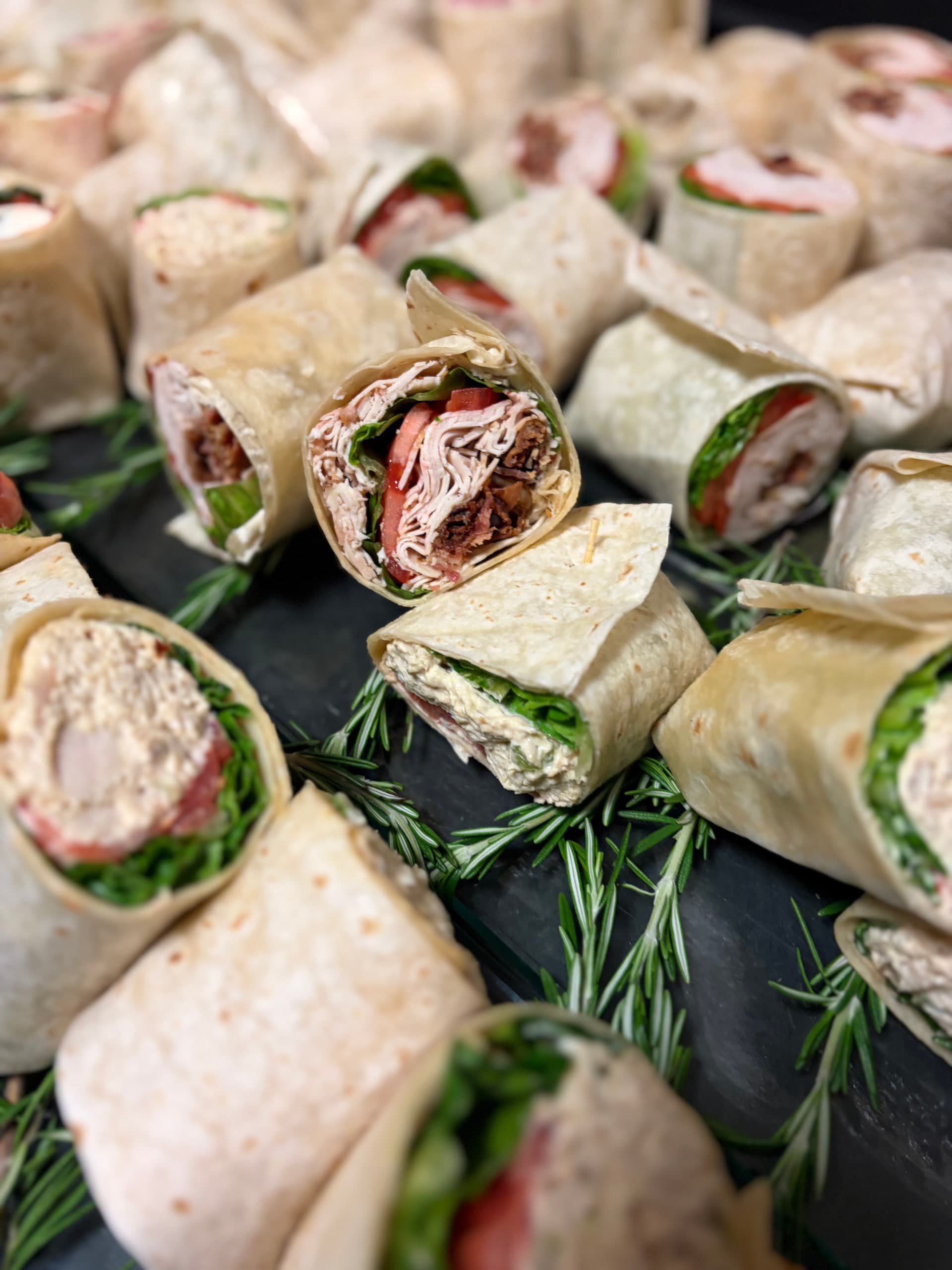 Seasonal lunch presentation