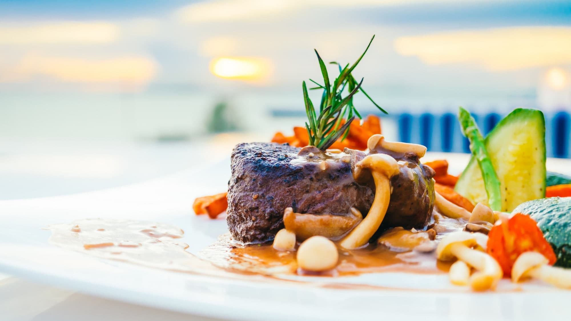 Multi-course plated dinner