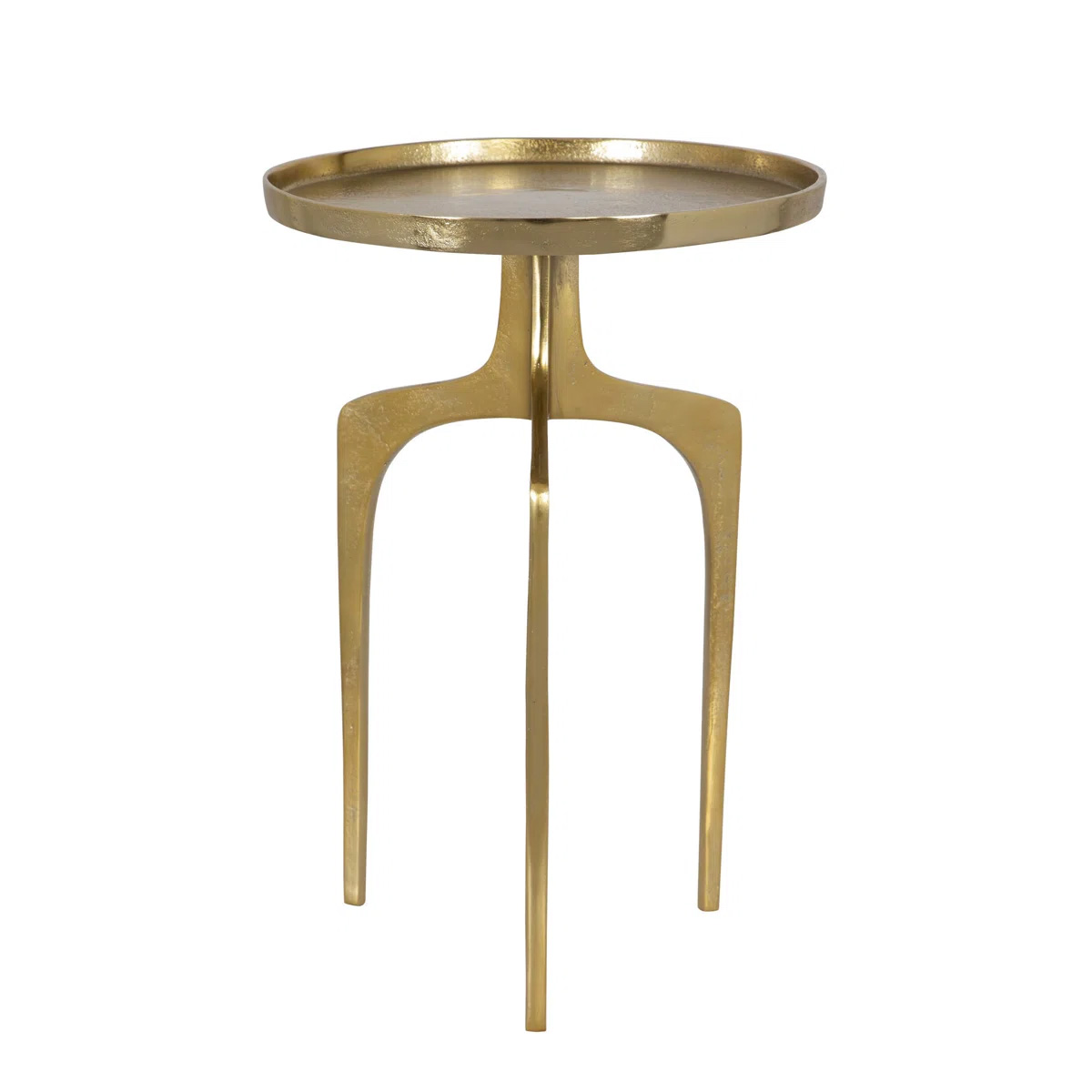 Gold End Table