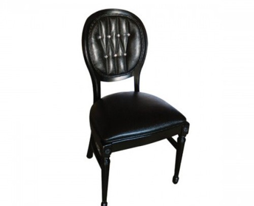 Bling Tufted Leather Chair