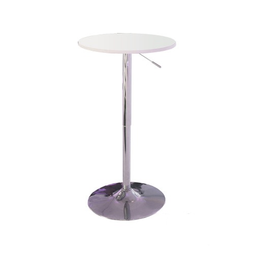 White Pump Highboy Table