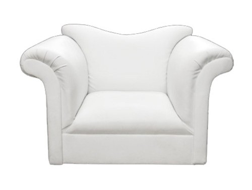 White Roll Chair